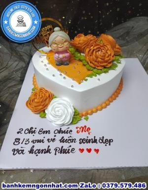 Bánh Kem Tặng Mẹ 48